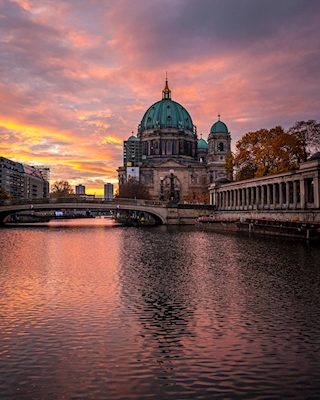 Berlin katedral daggry