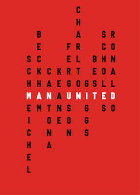 Manchester United plakat