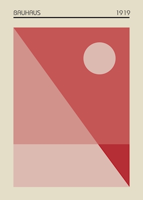 Affiche Bauhaus 1919
