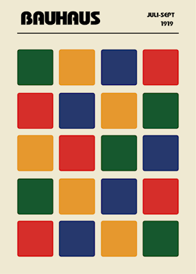 Plakát Bauhaus 1919