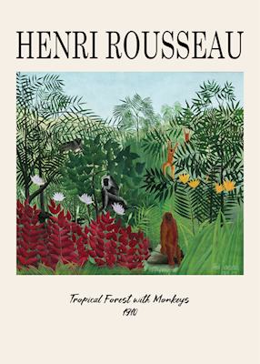 Henri Rousseau Plakat 