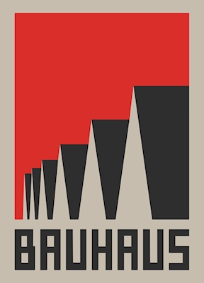 Plakát domu Bauhaus