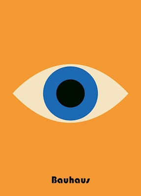 Bauhaus øyne plakat