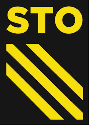 Plakat AIK w Sztokholmie