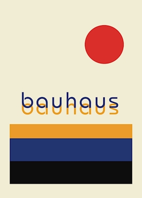 Plakát Bauhausu