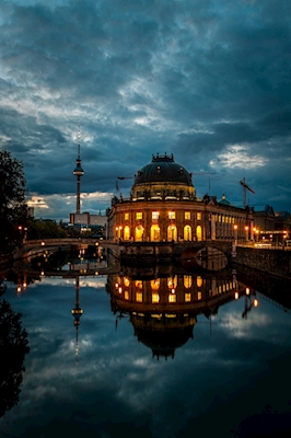 Blue hour at Bode Museum