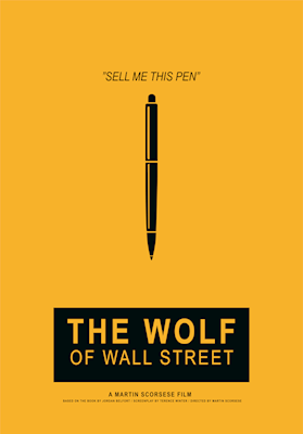 Il poster del lupo di Wall Street