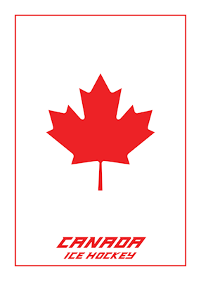 Kanada Ishockey Poster