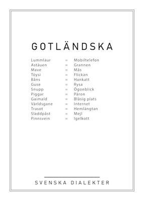 Gotland plakat