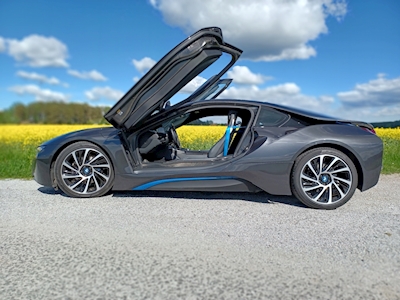 BMW I8 in summer time