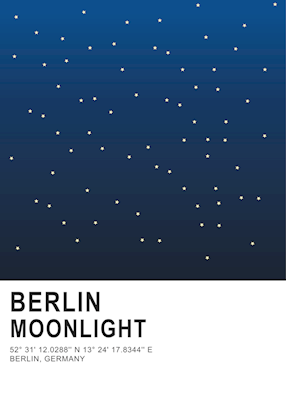 Berlin Moonlight Poster