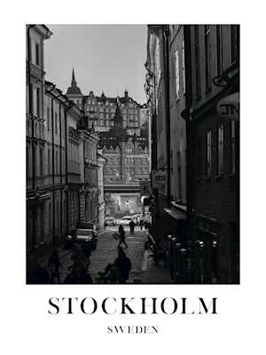 Stockholm Sverige plakat
