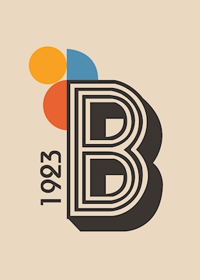 Plakát Bauhaus B