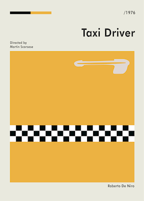Taxifahrer-Poster