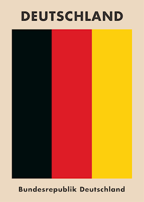 Plakát Německa