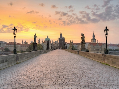 Karlsbron i Prag