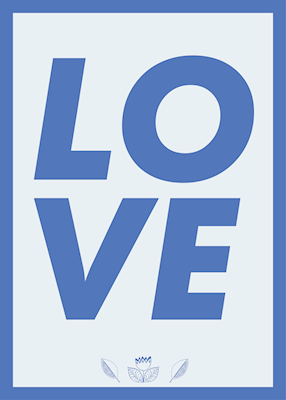 Kærlighed plakat