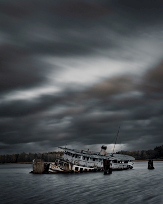 Shipwreck, Norrköping, Sweden