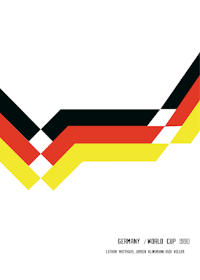 Plakat zur deutschen Nationalmannschaft