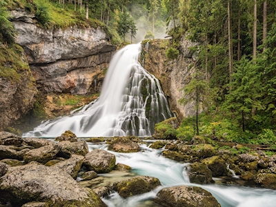 Golling waterfall in Austria