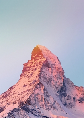 Matterhorn i morgonljus