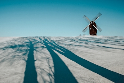 Moinho Skabersjö - Moinho de vento