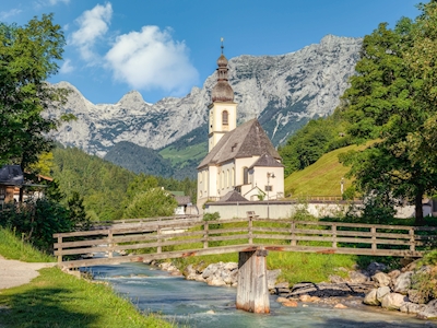 Ramsau lähellä Berchtesgadenia