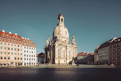 a Frauenkirche em Dresden