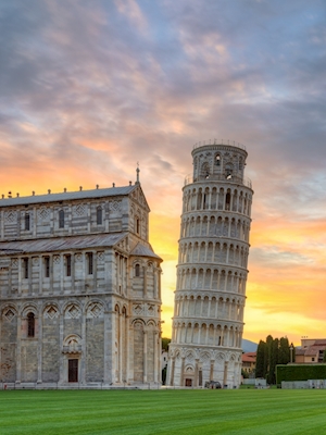 De scheve toren van Pisa