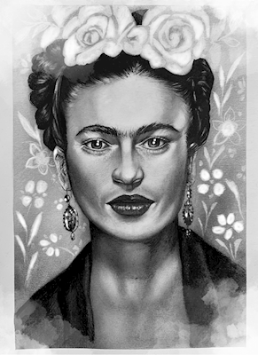 Kahlo in grafiet