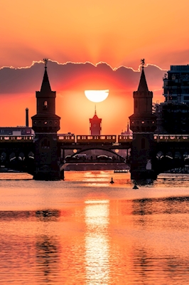 Berlin kalder solnedgang
