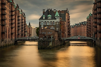 Zamek na wodzie w Hamburgu