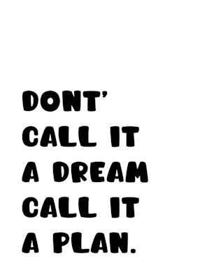 Don't Call it a Dream Poster