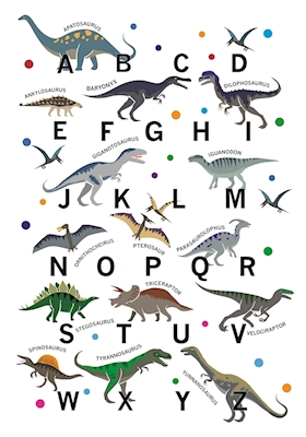 ABC Dinosaurier Inglês