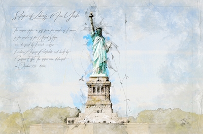 A Estátua da Liberdade, Nova Iorque