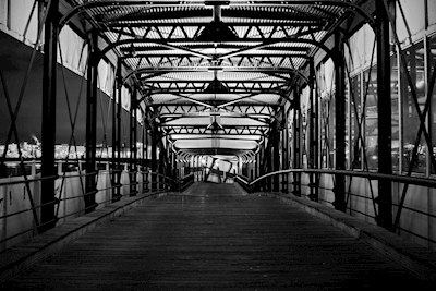 Noche en el Überseebrücke