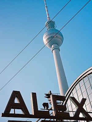 Berlijn, Alexanderplatz.