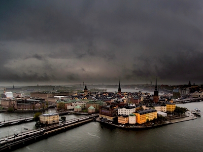 Estocolmo lluvioso