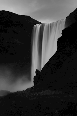 Bekanntester Wasserfall Island
