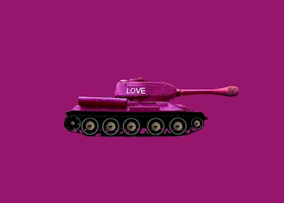Růžový Panzer