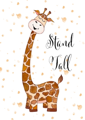 Stand Tall Giraff