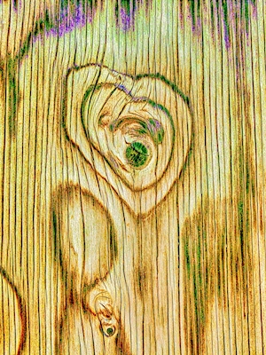 El corazón de madera