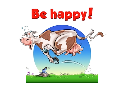 Sei glücklich Koe