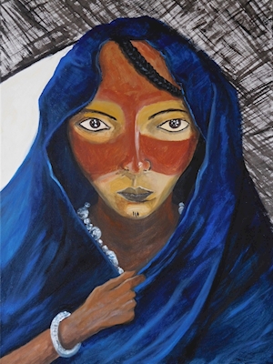 Tuaregisk kvinna