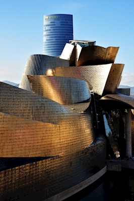 Guggenheim Bilbao i guld
