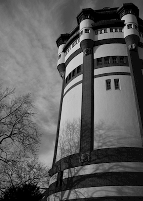 Torre dell'acqua in stile Art Nouveau