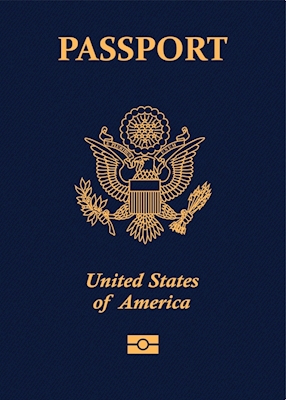 Plakat USA Pass