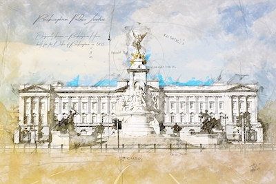 Buckingham-Palast, London