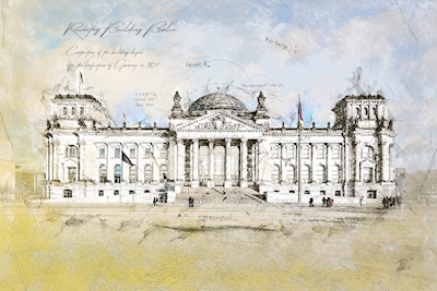 Bâtiment du Reichstag, Berlin