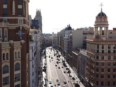 Madrid von oben